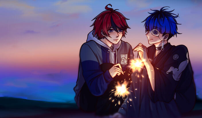 HLLDA ♣ SumiKage Fireworks