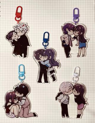 Love and Deepspace Chuu Pair Charms