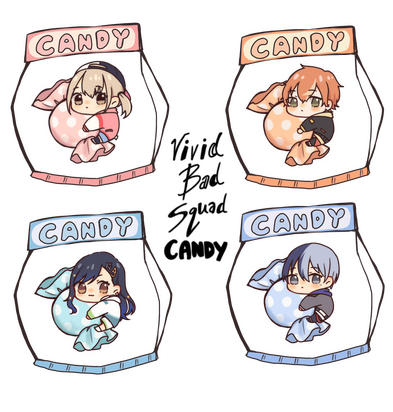 PJSK ♣ Vivid Bad Squad Candy SS