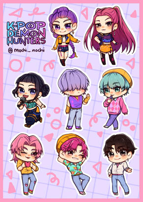KPOP Demon Hunters ♣ Chibi SS
